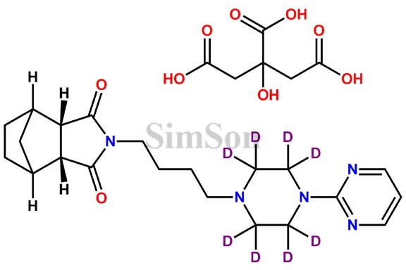 Tandospirone-d8 Citrate