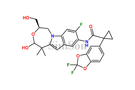 Tezacaftor Metabolite M1 (Mixture of Diastereomers)