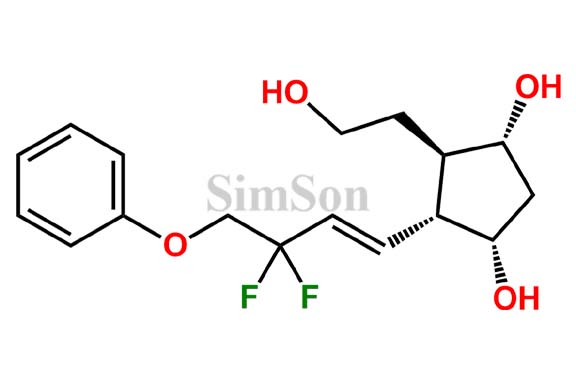 (1S,3R,4R,5R)-4-((E)-3,3-difluoro-4-phenoxybut-1-enyl)-5-(2-hydroxyethyl) cyclopentane-1,3-diol