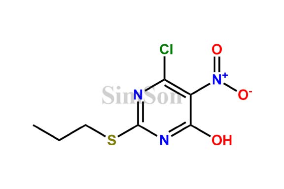 6-chloro-5-nitro-2-(propylthio)pyrimidin-4-ol