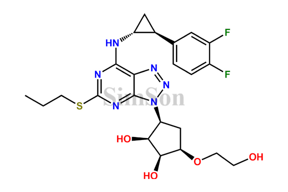 Ticagrelor (1S,2S,3S,5R) Isomer