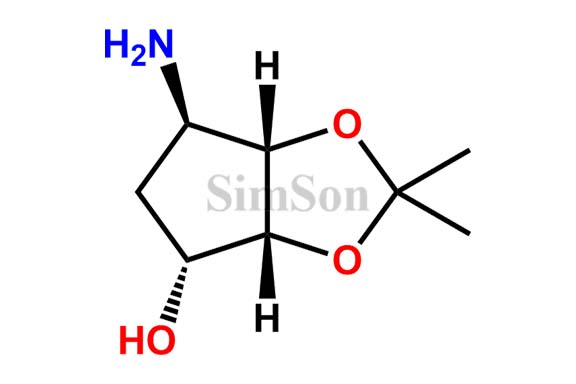 (3aR,4R,6R,6aS)-6-amino-2,2-dimethyltetrahydro-4H-cyclopenta[d][1,3]dioxol-4-ol