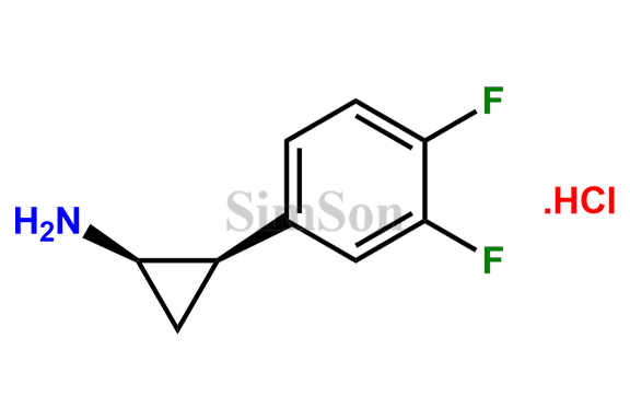 rel-(1R,2R)-2-(3,4-Difluorophenyl)cyclopropan-1-amine hydrochloride