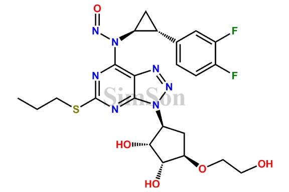 Ticagrelor Enantiomer Nitroso Impurity