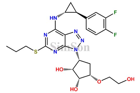 Ticagrelor (1R,2R,3R,5S) Isomer