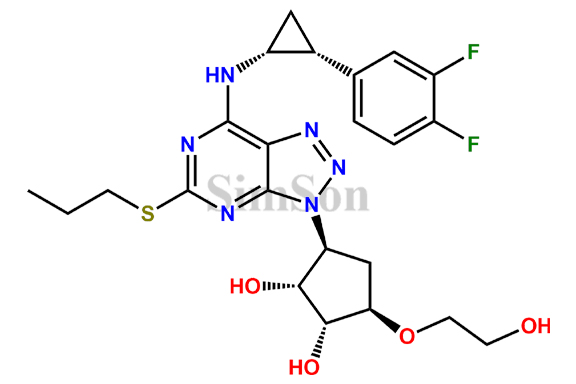 Ticagrelor (1R,2R)-isomer