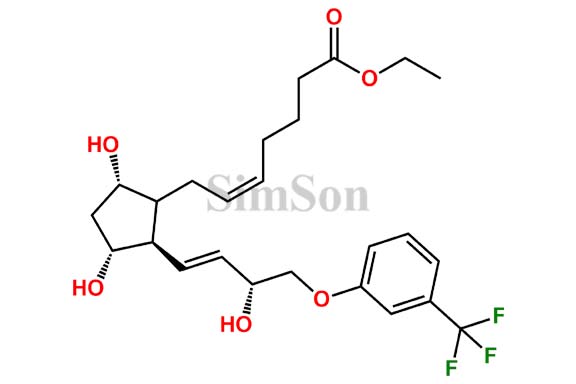 (+)-Fluprostenol Ethyl Ester