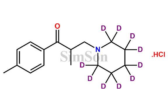 Tolperisone-D10 Hydrochloride