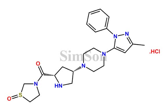 Teneligliptin Sulfoxide Hydrochloride (Mixture of Diastereomers)
