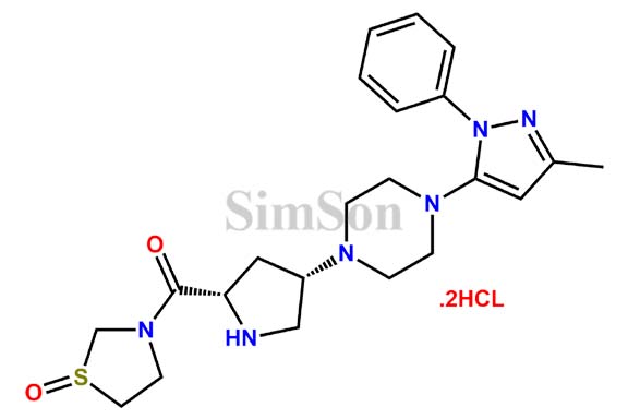 Teneligliptin Sulfoxide DiHydrochloride (Mixture of Diastereomers)