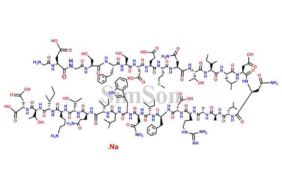 Teduglutide Des-His1 Sodium Salt