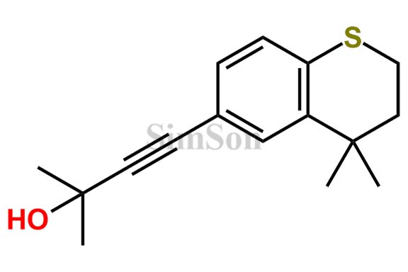 4-(4,4-Dimethylthiochroman-6-yl)-2-methylbut-3-yn-2-ol