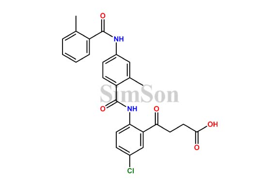 Tolvaptan gamma-Oxobutanoic Acid Impurity