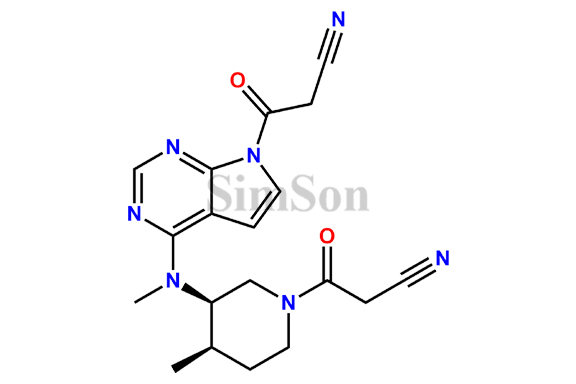 Tofacitinib Dicyanoacetyl Analog
