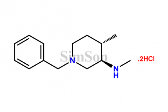 (3R,4S)-1-benzyl-N,4-di-methylpiperidin-3-amine dihydrochloride