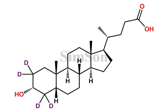 Lithocholic Acid-D4