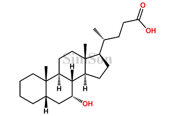 7alpha-Hydroxy-5beta-cholanic acid