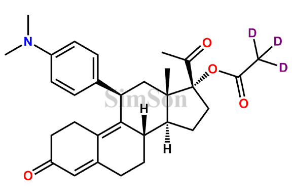 Ulipristal Acetate-D3