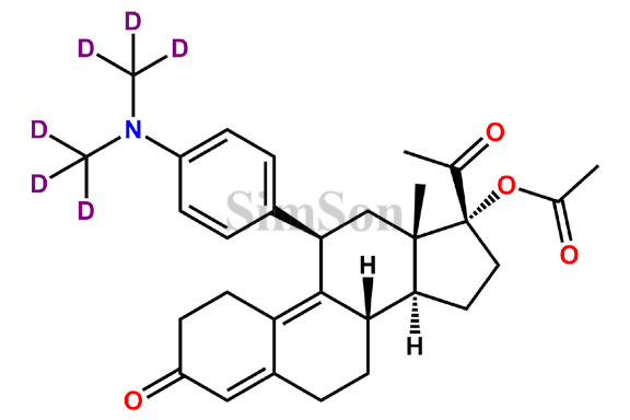 Ulipristal-d6 Acetate