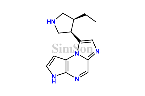 8-((3R,4S)-4-Ethylpyrrolidin-3-yl)-3H-imidazo[1,2-a]pyrrolo[2,3-e]pyrazine