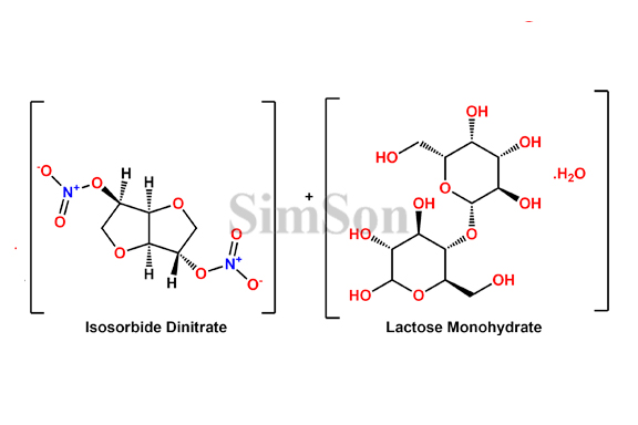 Diluted Isosorbide Dinitrate (500 mg of 25% mixture with lactose)