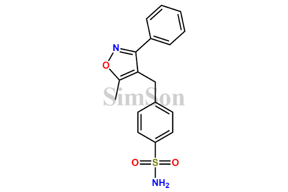 3-Phenyl-4-(4-aminosulfonylbenzyl)-5-methylisoxazole