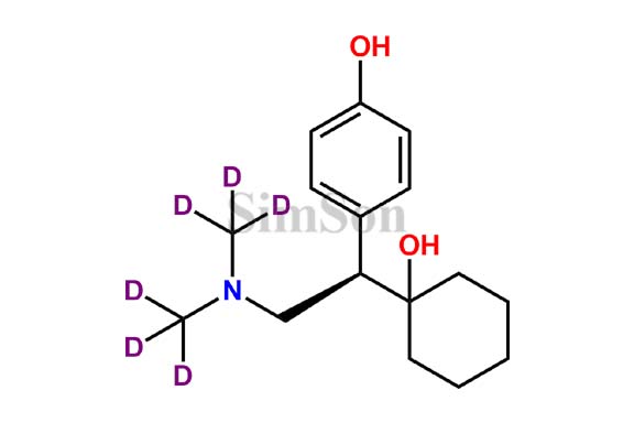 (R)-O-Desmethyl-Venlafaxine D6