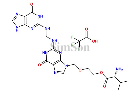 Guaninyl Valaciclovir Trifluoroacetate Salt