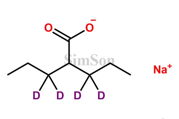Valproic Acid-D4 Sodium Salt