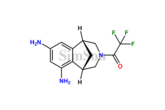 1-((1R,5S)-6,8-diamino-1,2,4,5-tetrahydro-3H-1,5-methanobenzo[d]azepin-3-yl)-2,2,2-trifluoroethan-1-one