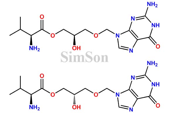 Mixture of (S,R)-Iso Valganciclovir and (R,R)-Iso Valganciclovir