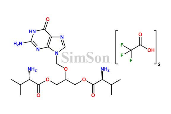 Valganciclovir EP Impurity F Bis(trifluoroacetate)