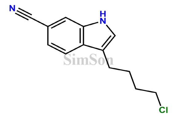 3-(4-chlorobutyl)-1H-indole-6-carbonitrile
