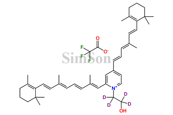 Pyridinium Bisretinoid A2E-d4 Trifluoroacetate