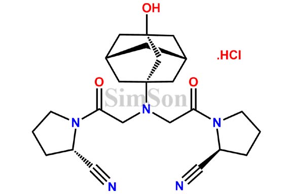 Vildagliptin Dimer Hydrochloride Impurity