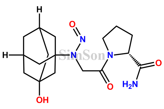 N-Nitroso Analogue Of Vildagliptin Amide Impurity