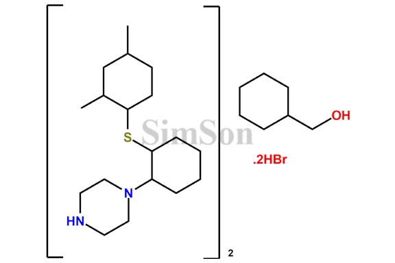 Vortioxetine Hemi Benzyl alcohol Hydrobromide