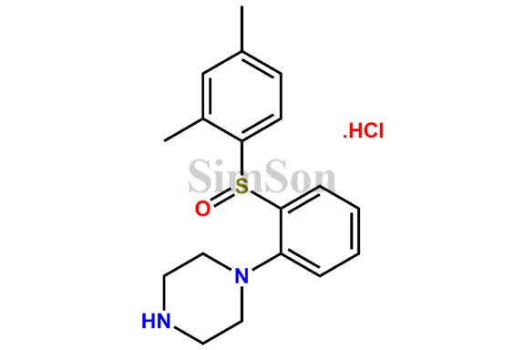 Vortioxetine Sulfoxide Impurity Hydrochloride Salt