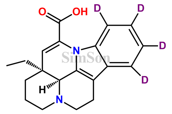 Apovincaminic Acid-D4