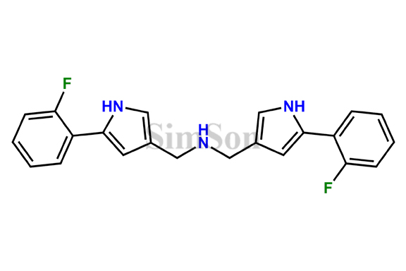 1-(5-(2-fluorophenyl)-1H-pyrrol-3-yl)-N-((5-(2-fluorophenyl)-1H-pyrrol-3-yl)methyl)methanamine