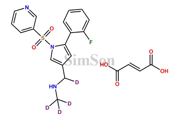 Vonoprazan D4 Fumarate