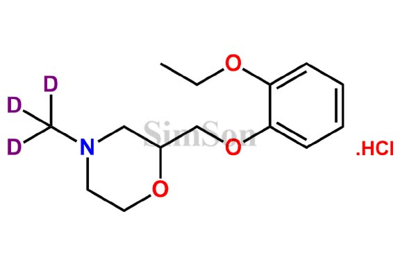 N-Methyl Viloxazine-D3 Hydrochloride Salt