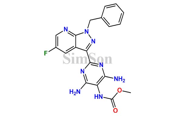 Methyl (4,6-diamino-2-(1-benzyl-5-fluoro-1H-pyrazolo[3,4-b]pyridin-3-yl)pyrimidin-5-yl)carbamate