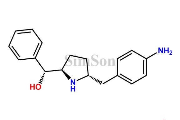 (R)-((2R,5R)-5-(4-Aminobenzyl)pyrrolidin-2-yl)(phenyl)methanol