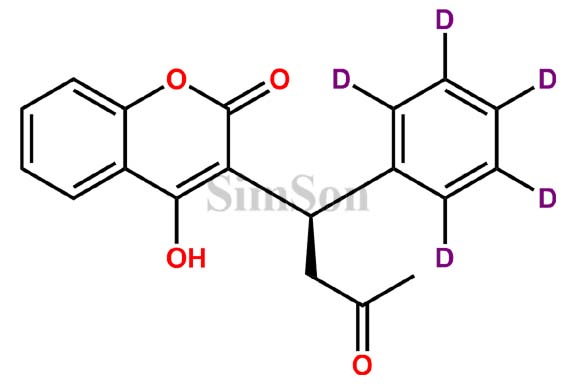 R-(+)-Warfarin D5