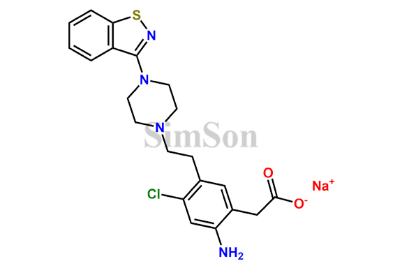 Ziprasidone Amino Acid Sodium Salt