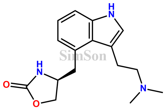 (S)-4-((3-(2-(Dimethylamino)ethyl)-1H-indol-4-yl)methyl)oxazolidin-2-one