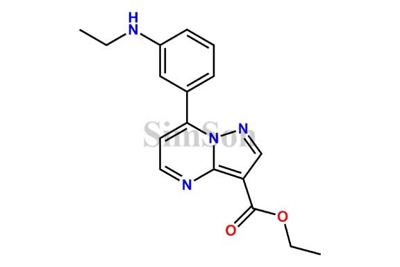 Ethyl7-[3-(ethylamino)phenyl]pyrazolo[1,5-a]pyrimidin-3- carboxylate