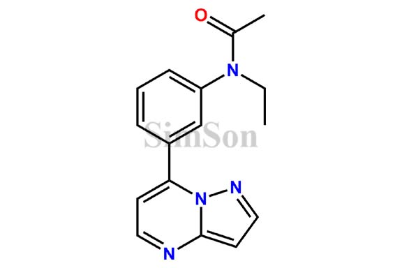 N-Ethyl-N-(3-pyrazolo[1,5-a]pyrimidin-7-ylphenyl)acetamide