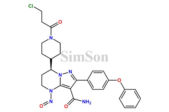 N-Nitroso Zanubrutinib Chloro Impurity
